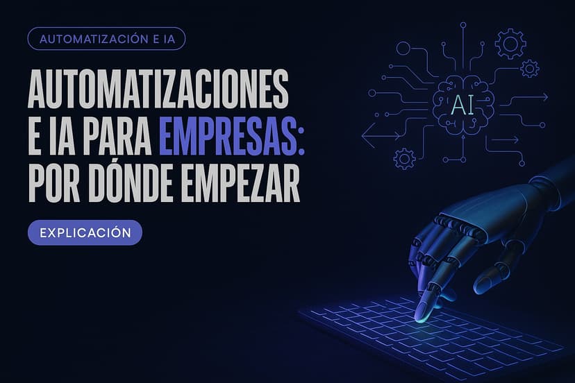 Automatizaciones e IA para empresas: por dónde empezar